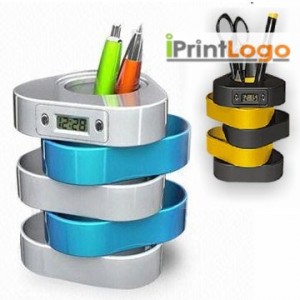 DESK PEN HOLDER CLOCK-IGT-8693